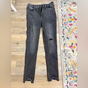 Old Navy Dark Gray Skinny Jeggings